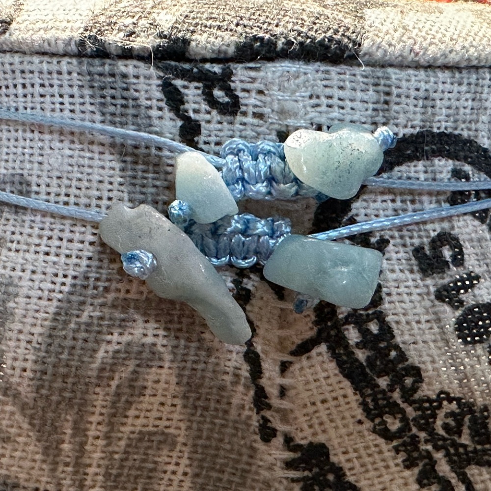 Matching Amazonite Adjustable Bracelets *New* - image 3